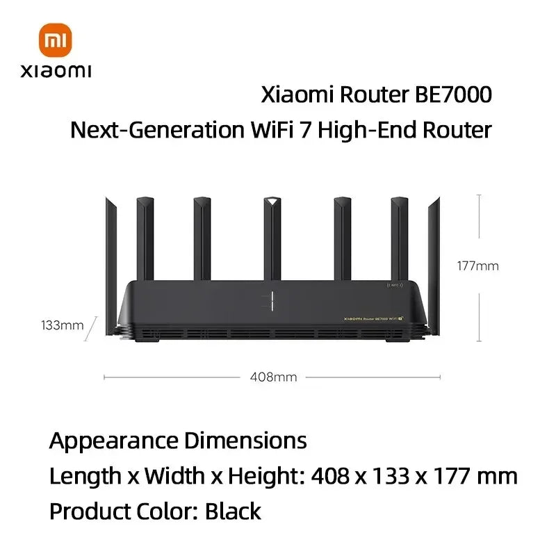 Xiaomi Mi Router BE7000 WiFi 7 Tri‑Banda