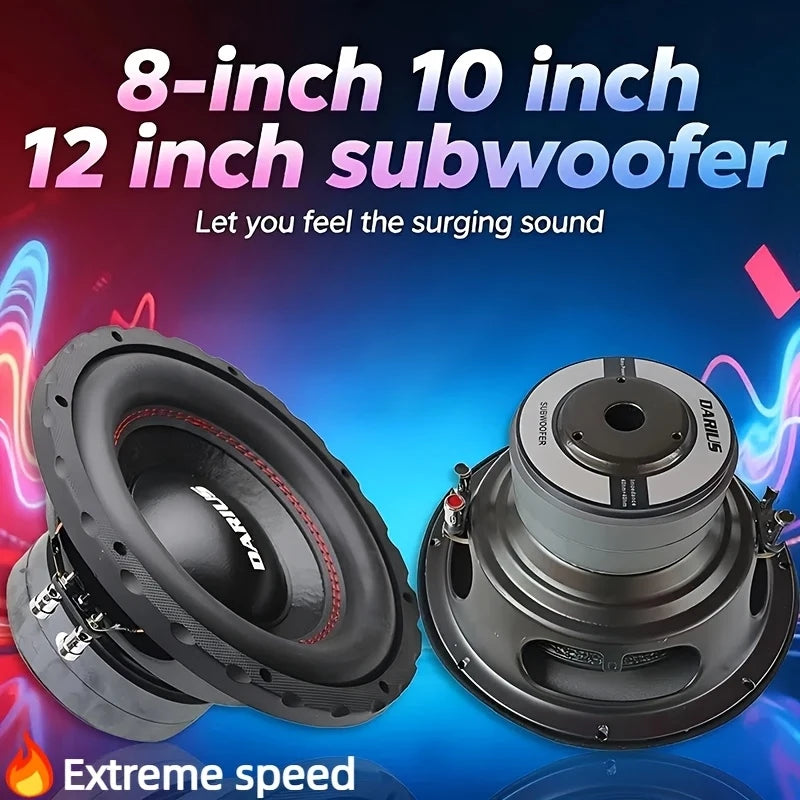 Bocina Subwoofer 1200W Max