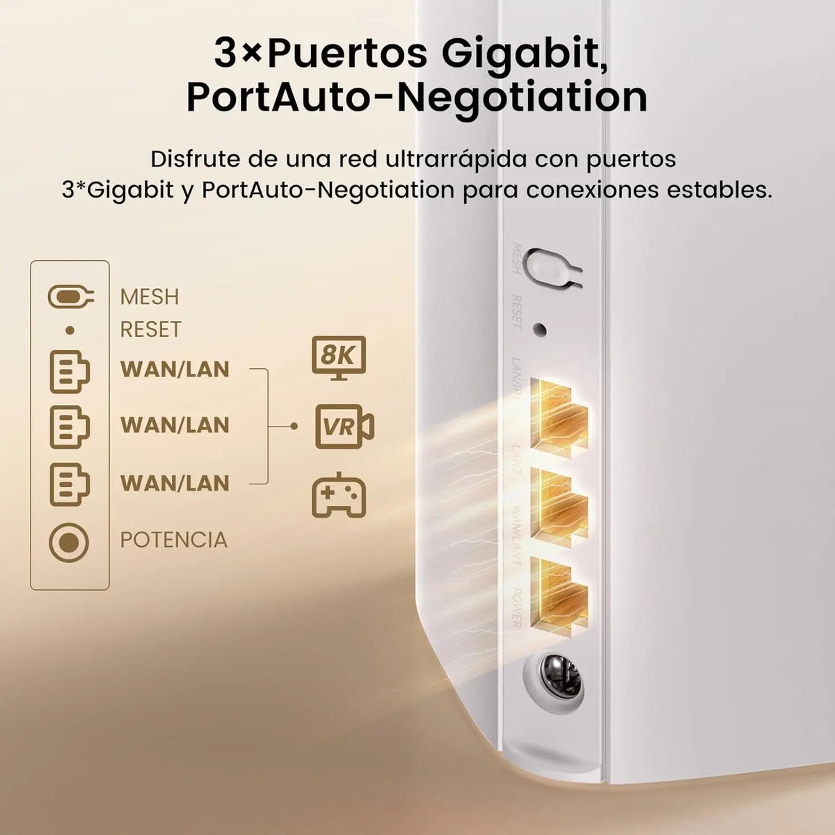 Sistema Tenda ME3 Pro BE3600 WiFi 7 Mesh