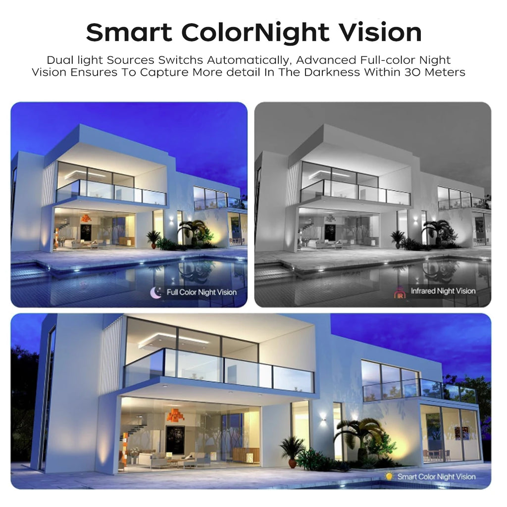 JOOAN 15MP Three Lens IP Camera PTZ Outdoor