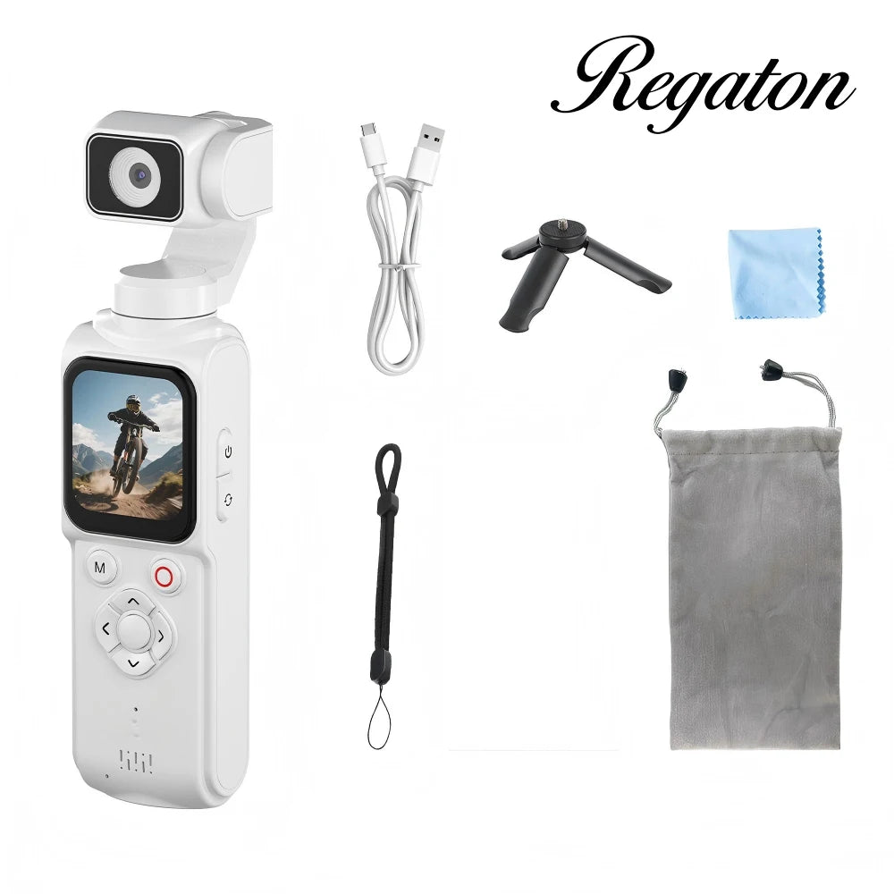 Regaton 4K Action Camera 330°