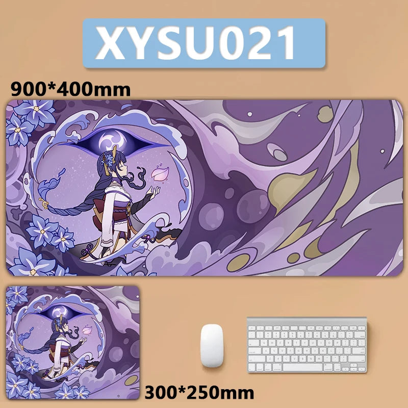 Anime Game Furina Neuvillette Mavuika Mouse Pad