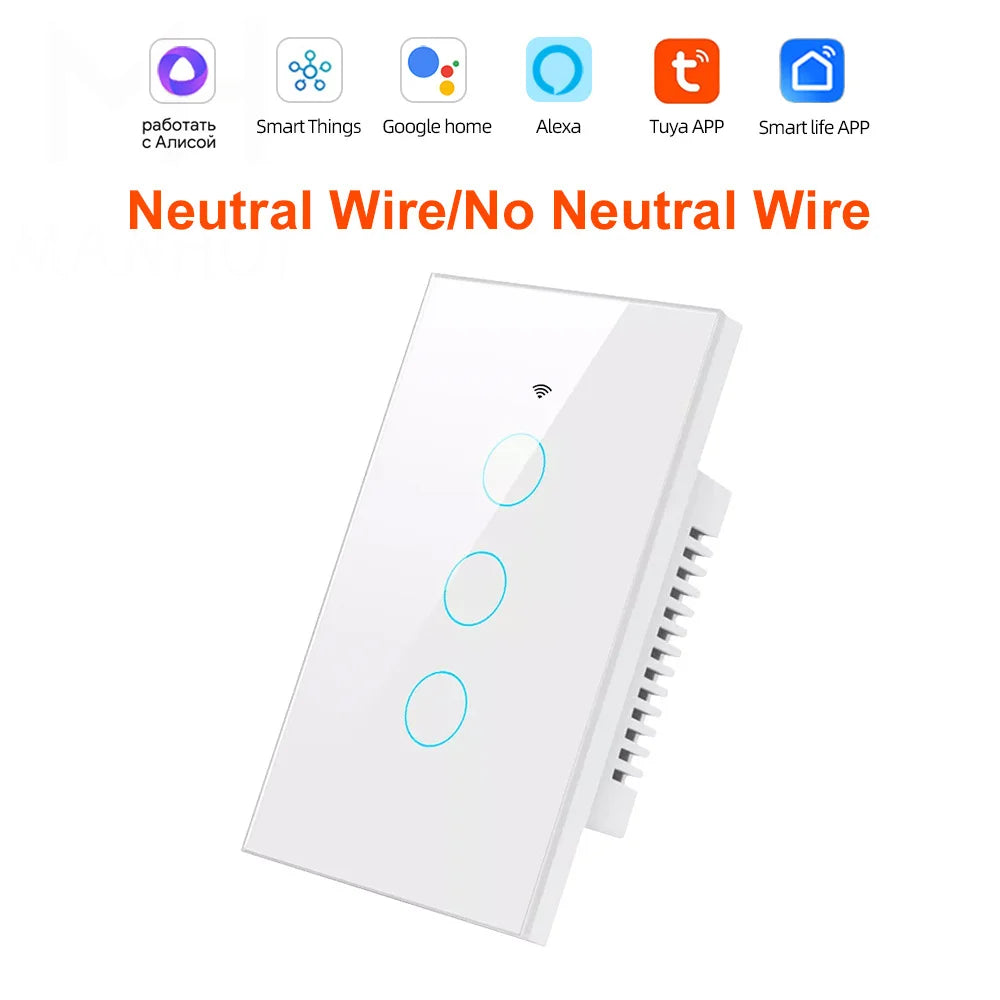 Interruptor Inteligente Tuya WiFi Touch
