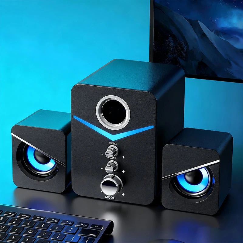 Bocinas Bluetooth Speaker Home Theater Sound Bass System