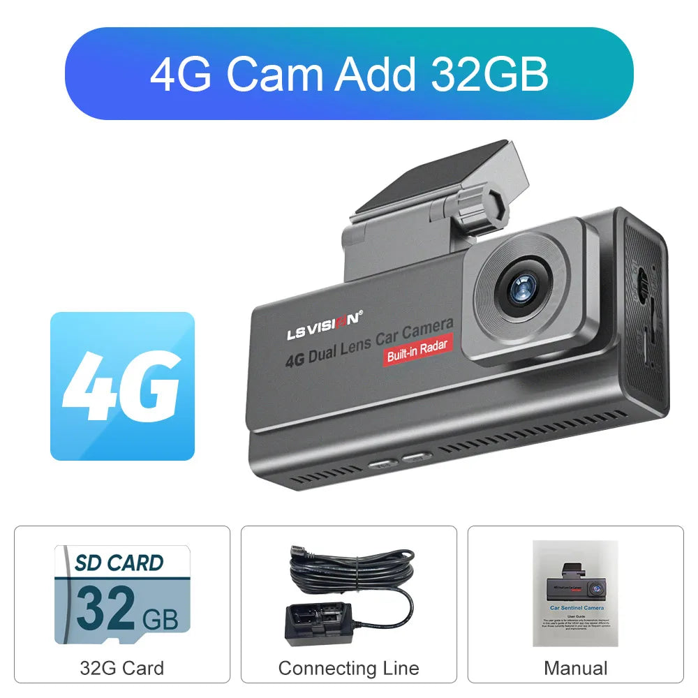 Dash Cam LS VISION con Vision Nocturna
