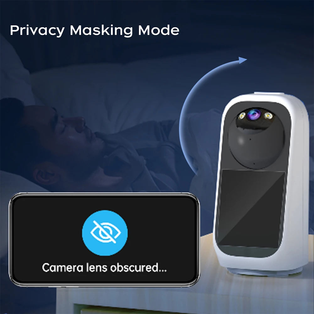 Jooan 3K PTZ IP Camera Video Call with 2.8Inch LED
