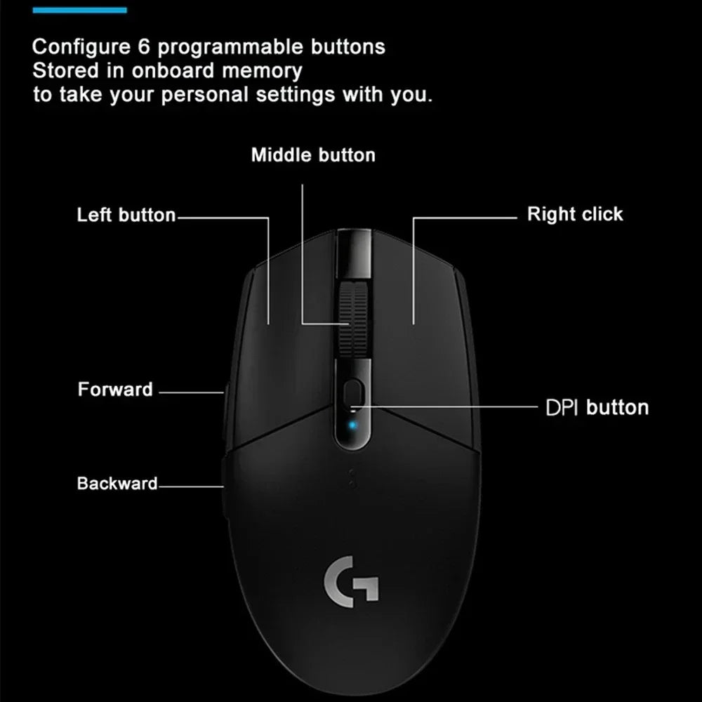 Mouse Logitech G304 Lightspeed