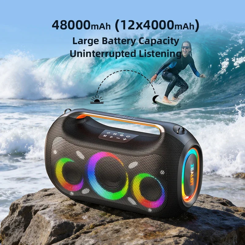 Bocina MX-ZEALOT-ZE51 Big Power Portatil Bluetooth