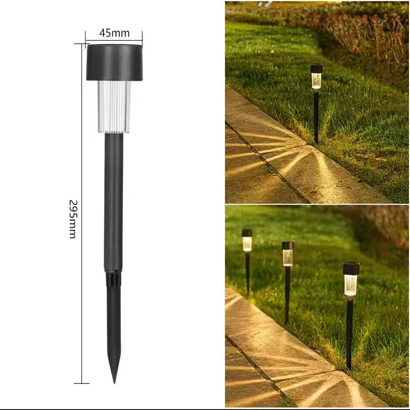 Luces solares de césped LED para sendero IP65
