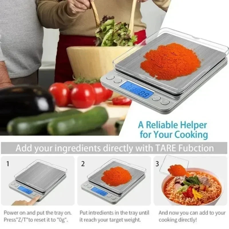 Balanza Digital de Cocina 3000g/0,1g