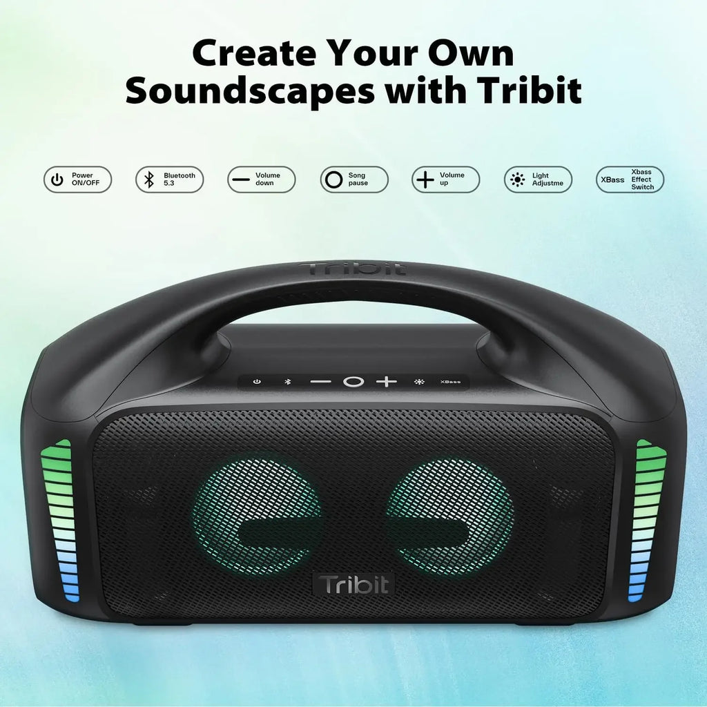 Tribit Portable Bluetooth Speaker 90W StormBox Bocina