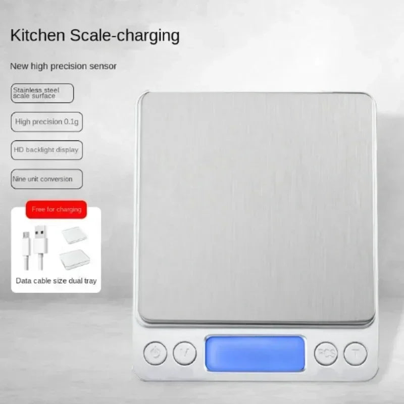 Bascula Digital de Café y Cocina con Alta Precisión