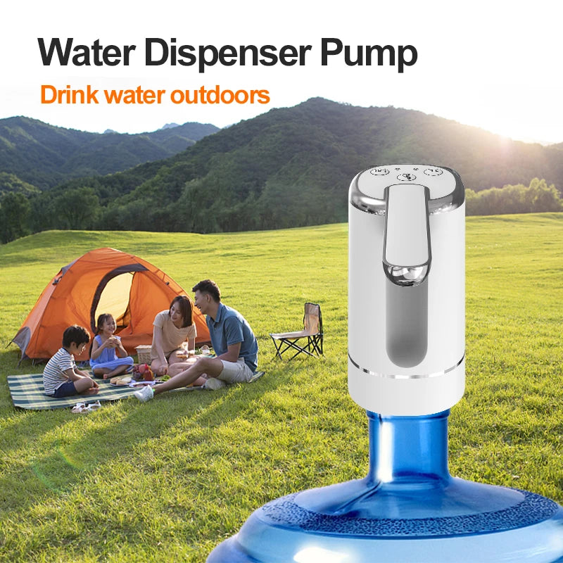 Dispensador de Agua Eléctrico Plegable USB