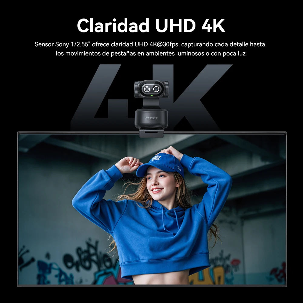 4K Webcam PTZ Web