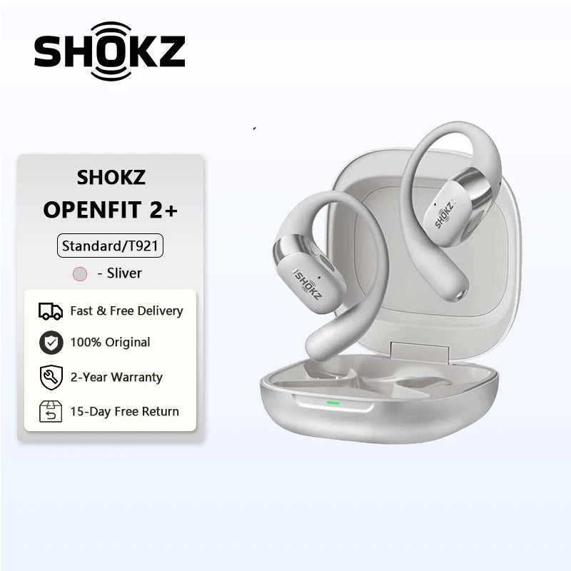 Audífonos SHOKZ OpenFit 2+ Open-Ear Headphones T921 Dolby Audio