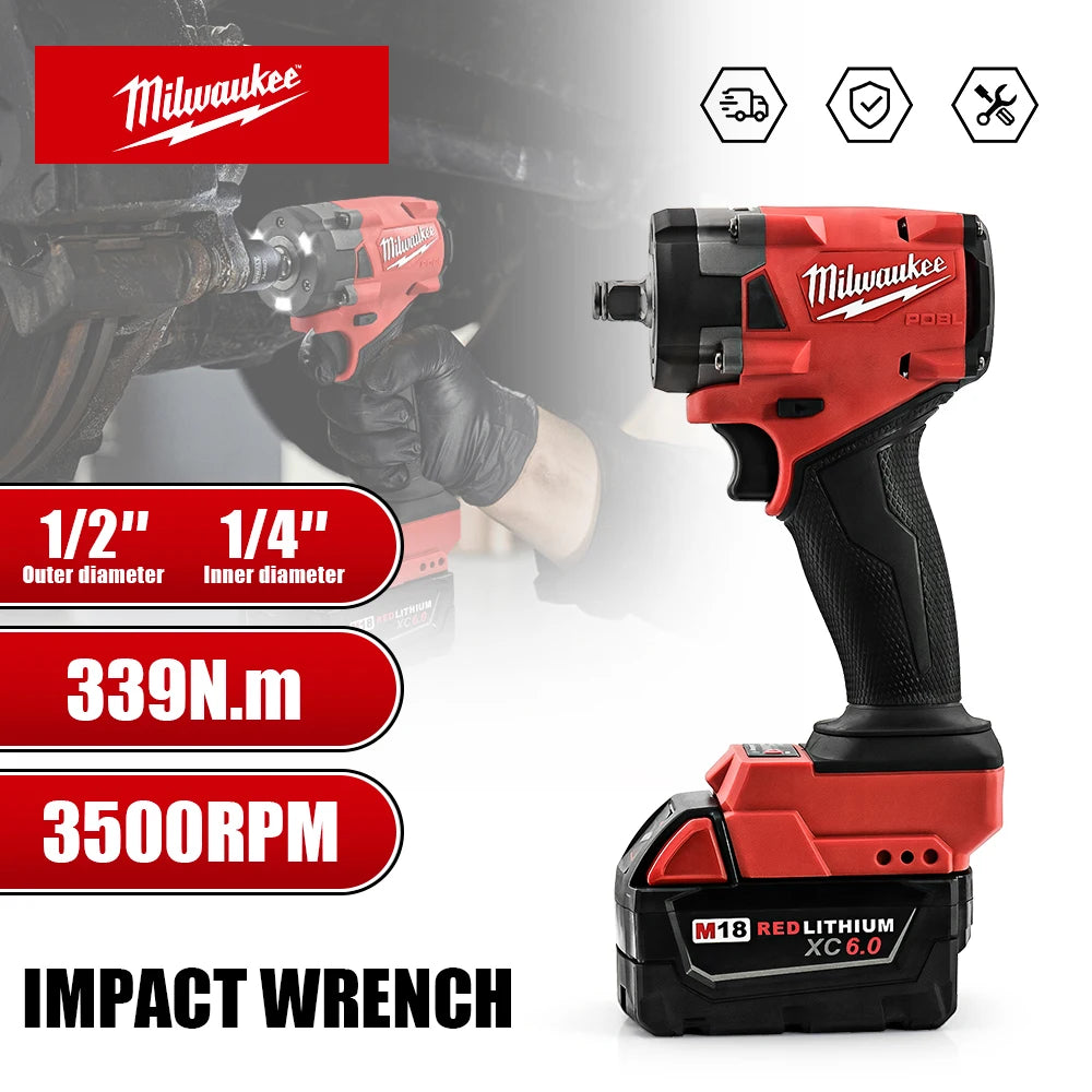 Llave de Impacto Inalámbrica Brushless 1/2"
