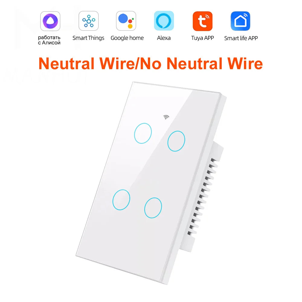 Interruptor Inteligente Tuya WiFi Touch