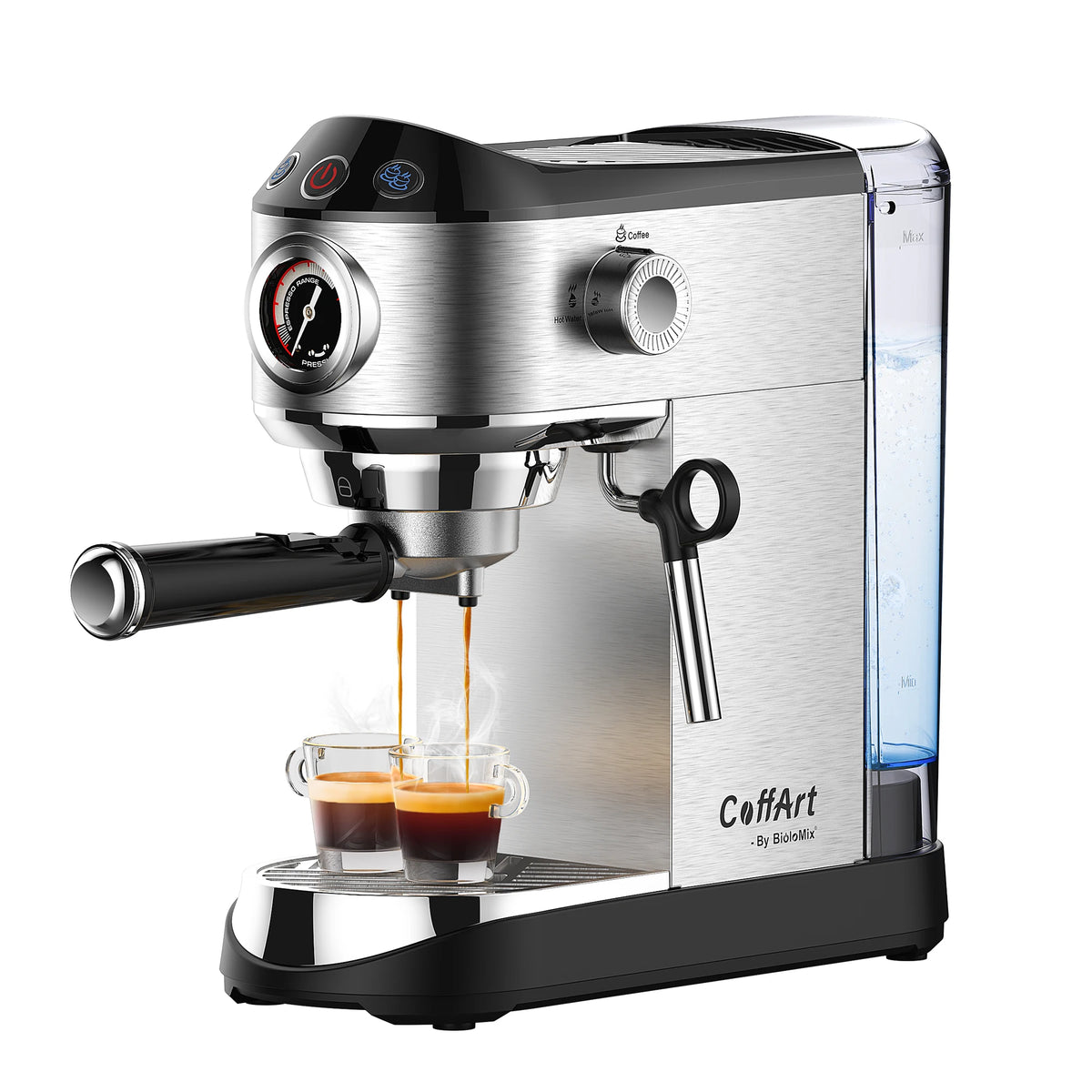 Cafetera Semiautomática BioloMix 20 Bar