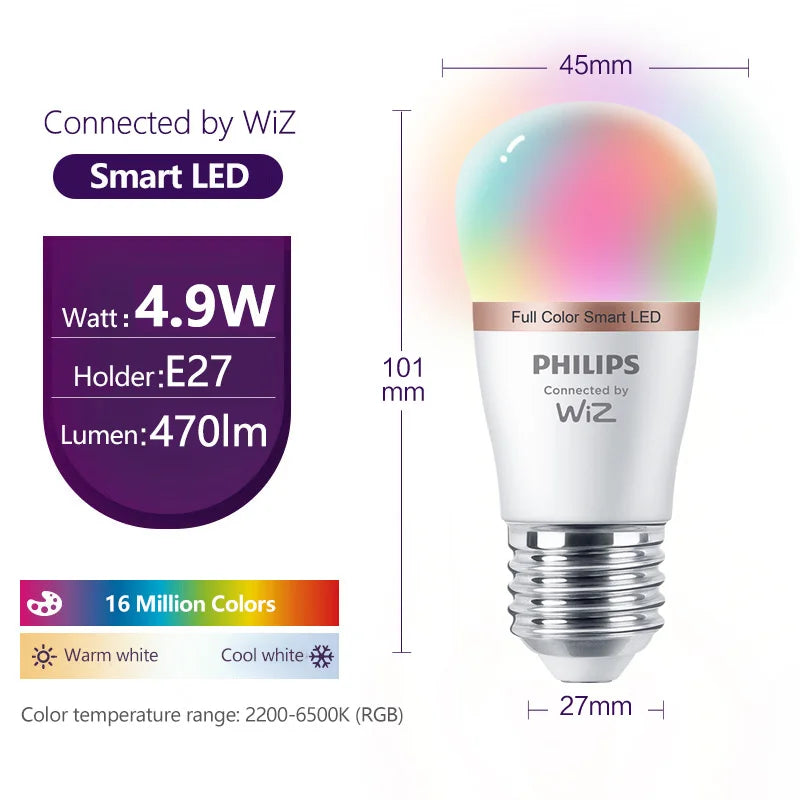 Ampoules Philips Smart LED WiZ
