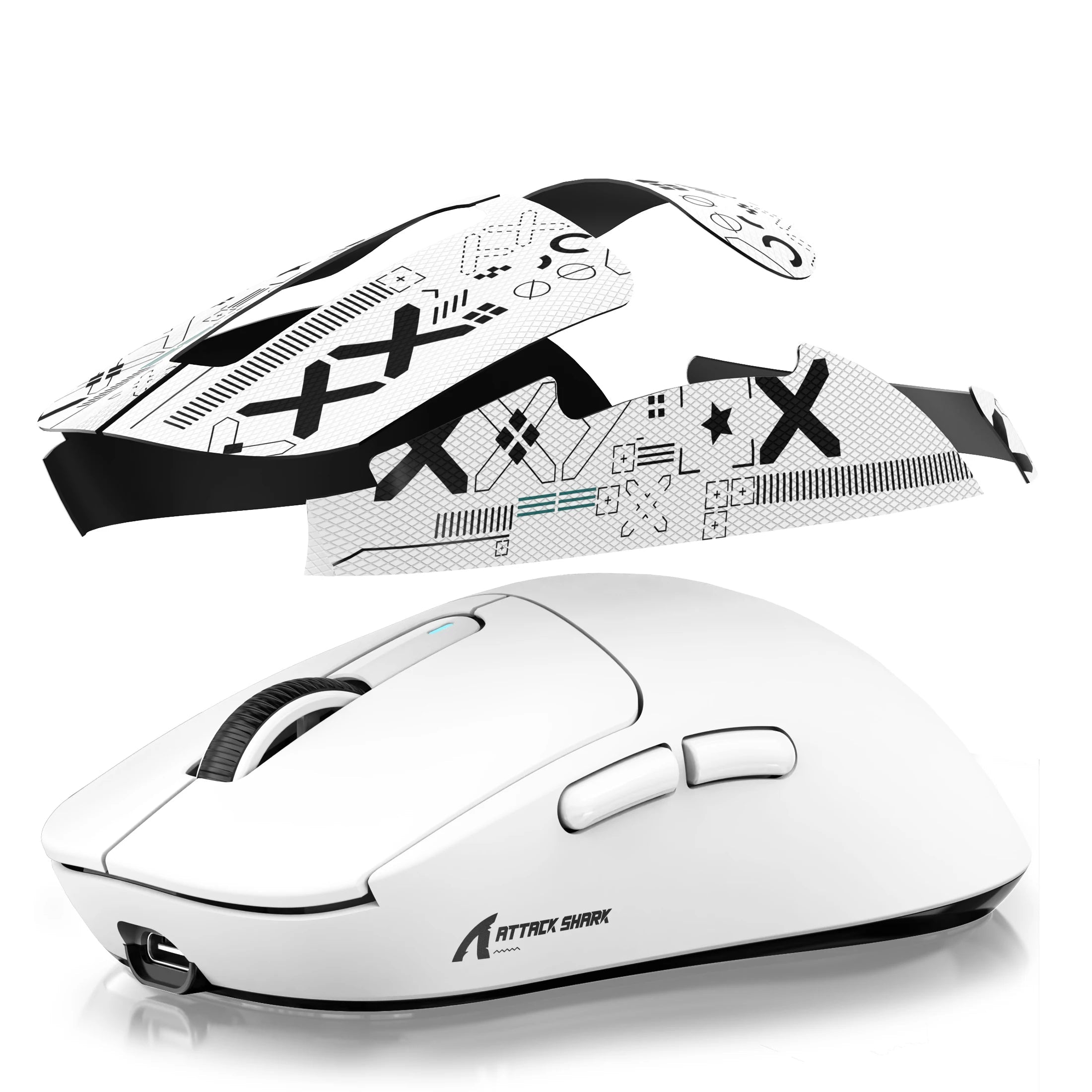 Mouse Gamer Inalámbrico Ligero Attack Shark X3