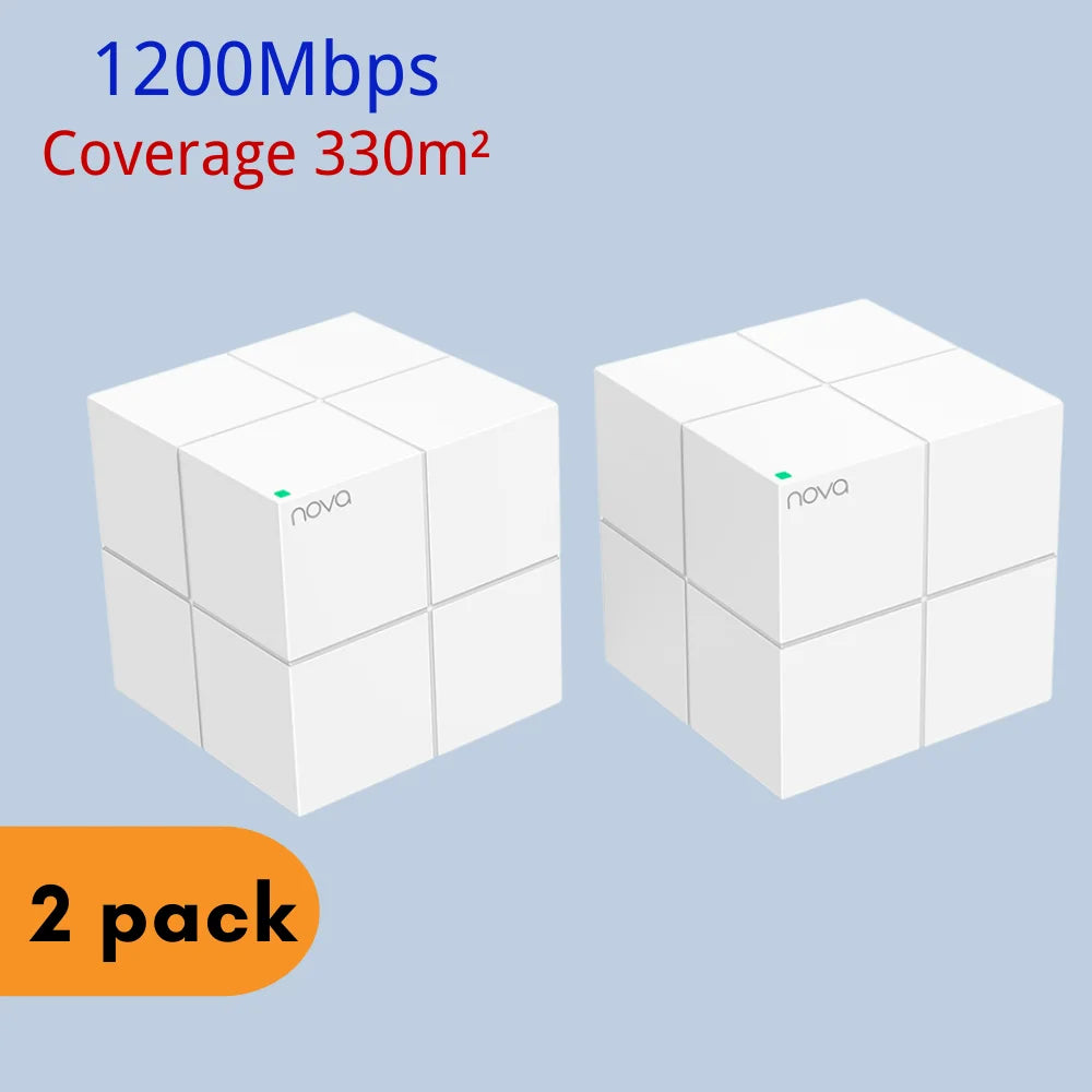 Sistema Tenda Nova MW6 Mesh WiFi AC1200