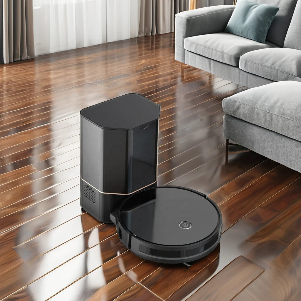 Home Cleaning Robot Vacuum with M8 Self-Emptying Wi-Fi App