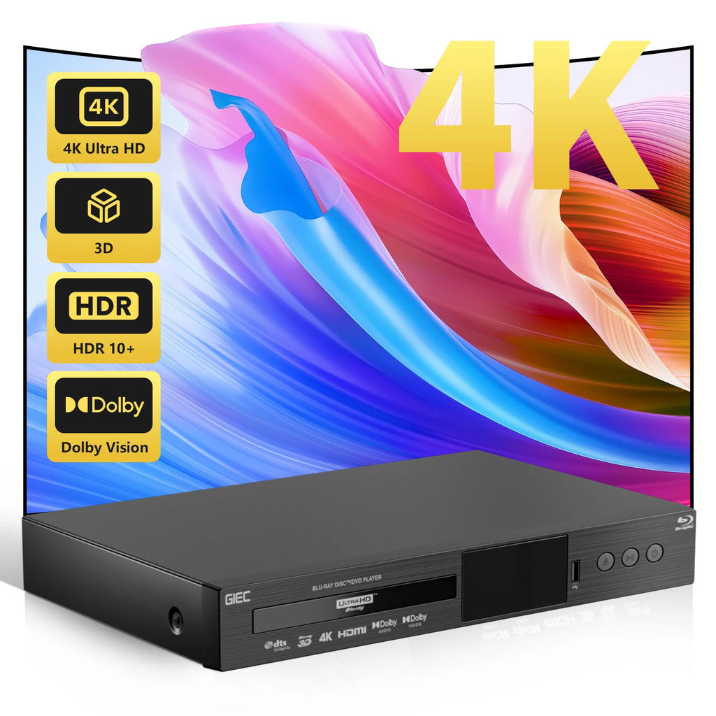 Blu-ray GIEC G5300 4KUHD DVD/VCD/CD