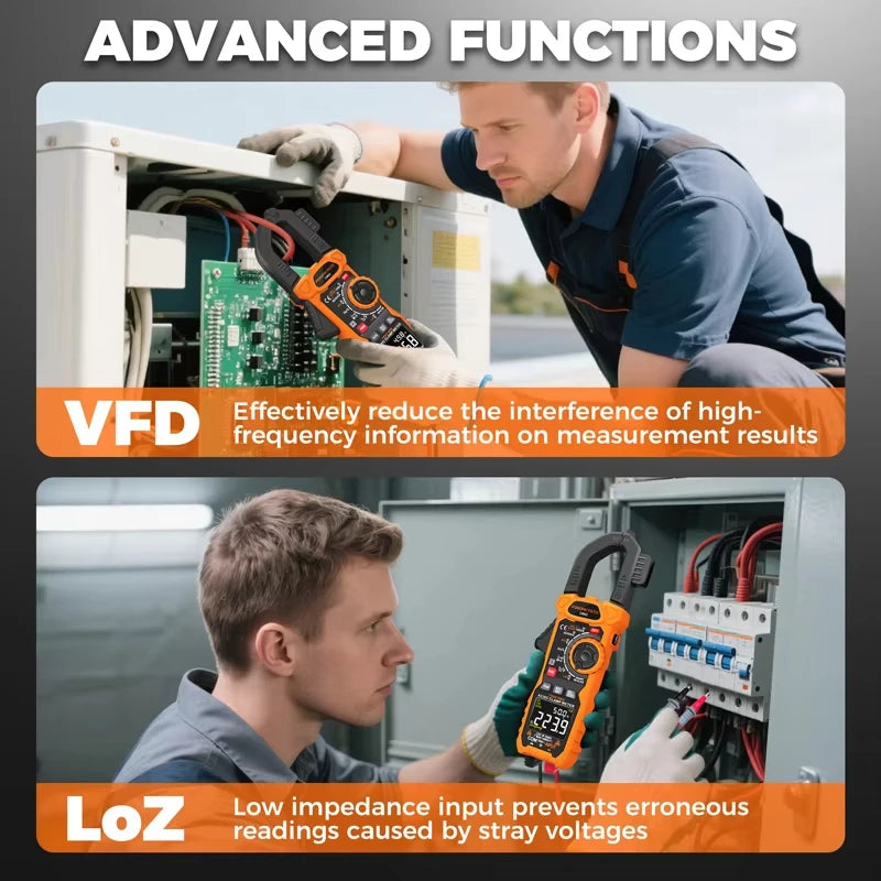 True RMS Digital Clamp Meter