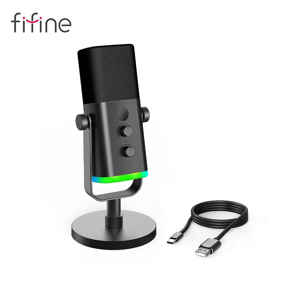 Micrófono FIFINE USB/XLR Dynamic