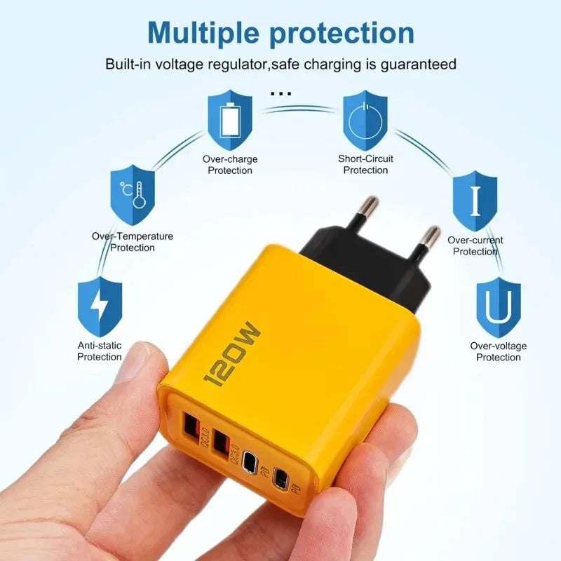 Cargador de carga rápida 120w
