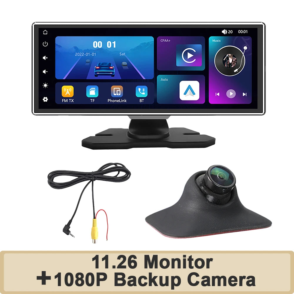 Pantalla Carplay & Android Auto 
11.26” Touch Screen