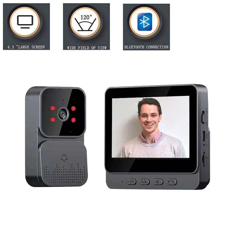 Smart WiFi 2.4G Wireless Doorbells Video Intercom