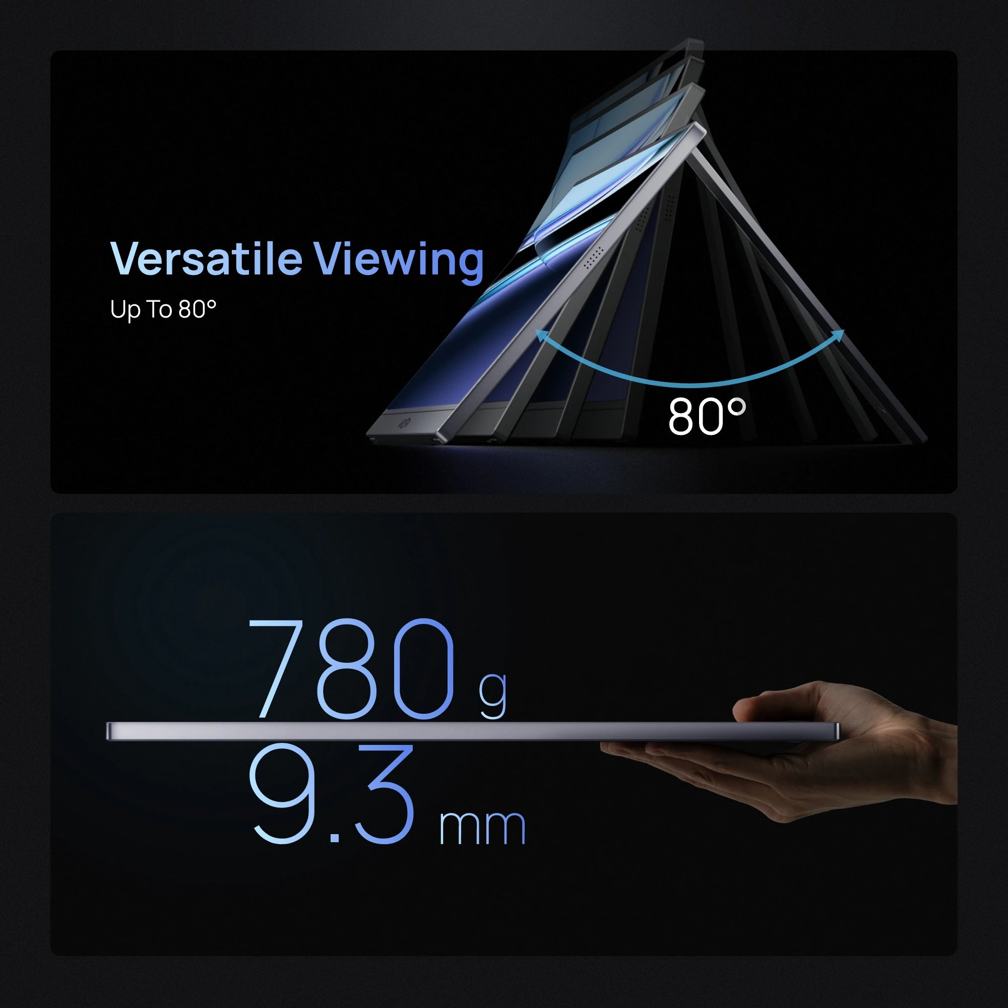 Monitor ARZOPA 16.1” Grey Portable 144 Hz