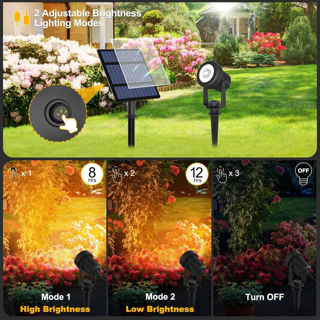 Luz LED solar para exteriores Fría/Calida/RGB IP65