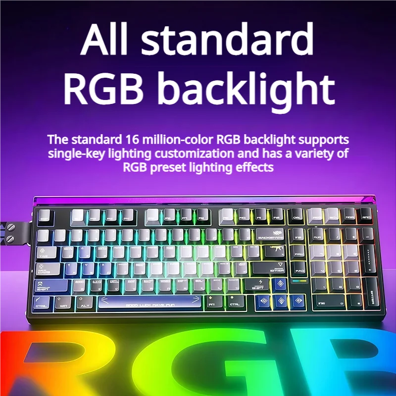 AULA HERO 99 HE Hot-Swappable Magnetic Switch Teclado 98%