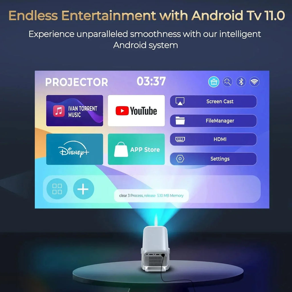 Proyector DITONG X3 4K Android