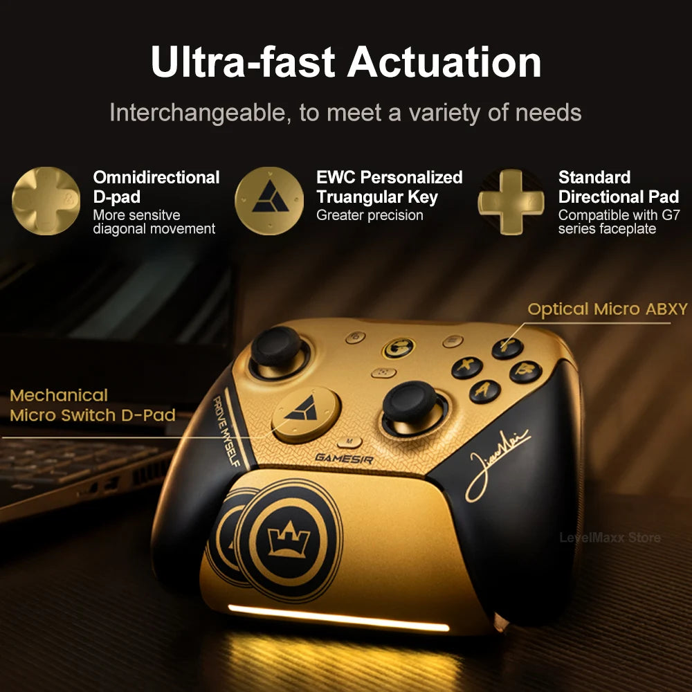 Gamesir Pro G7 8k 8000Hz Polling Rate Esports Wireless PC Controller for Fighing Games  - Champion Edition