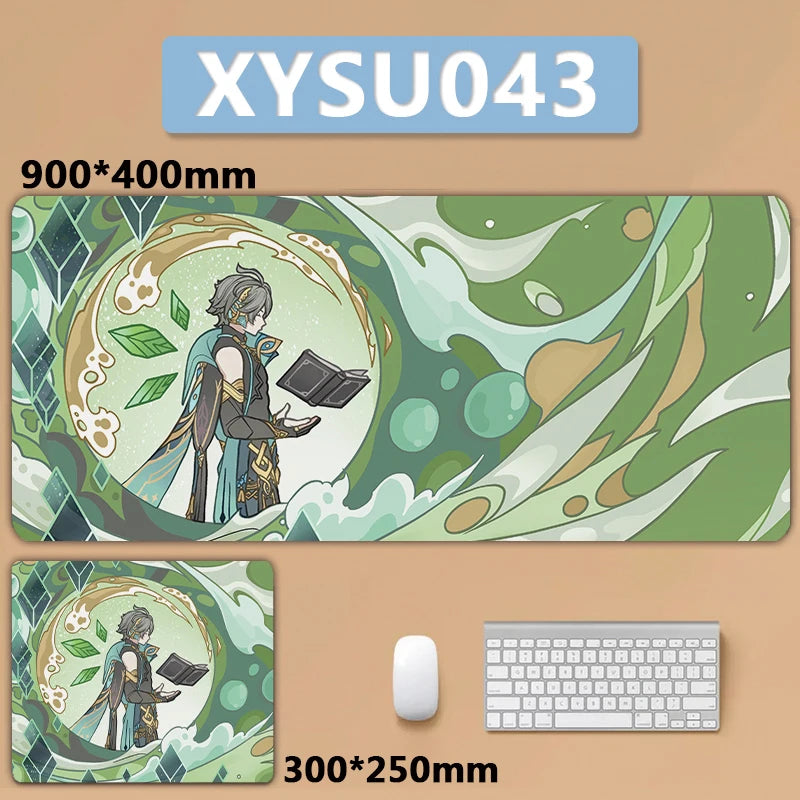 Anime Game Furina Neuvillette Mavuika Mouse Pad