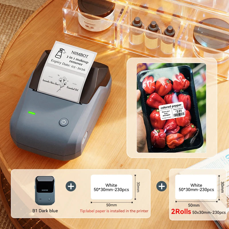Impresora térmica Niimbot B1/B1 PRO-BLUETOOTH