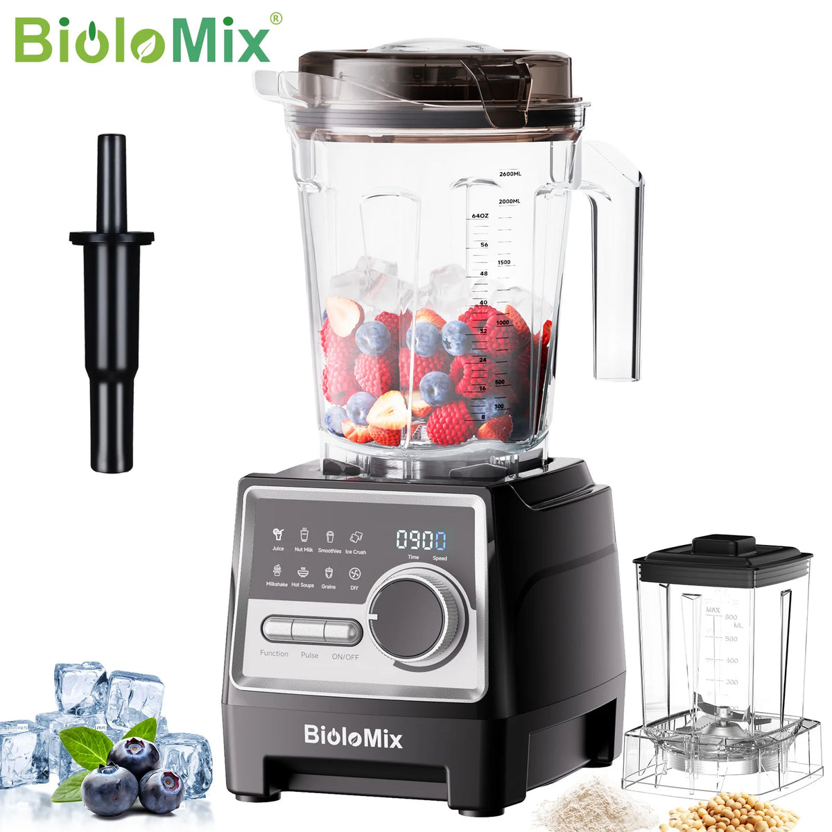 BioloMix 1500W Licuadora Profesional 2,6L