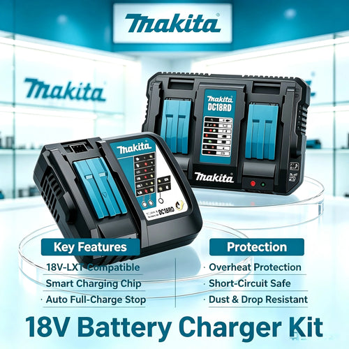 Base de Carga para Baterias Makita DC18RD