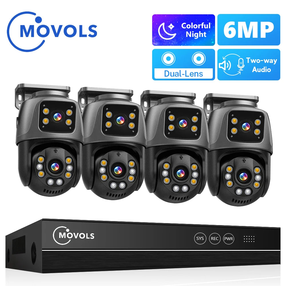 Sistema de Videovigilancia Movols XMEYE POE