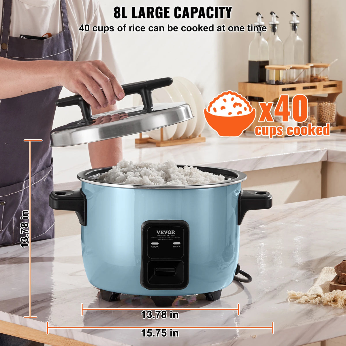 SucceBuy Olla Arrocera Comercial