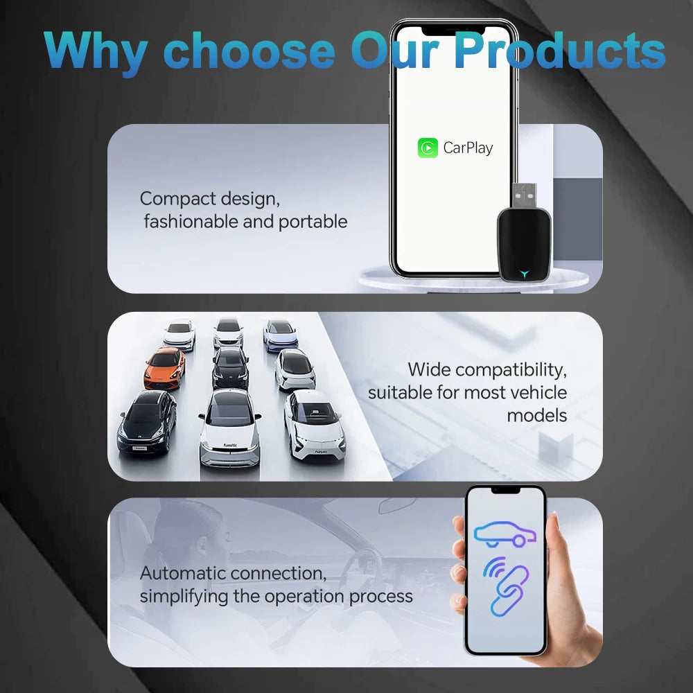 Reproductor Carplay Box Mini 2025