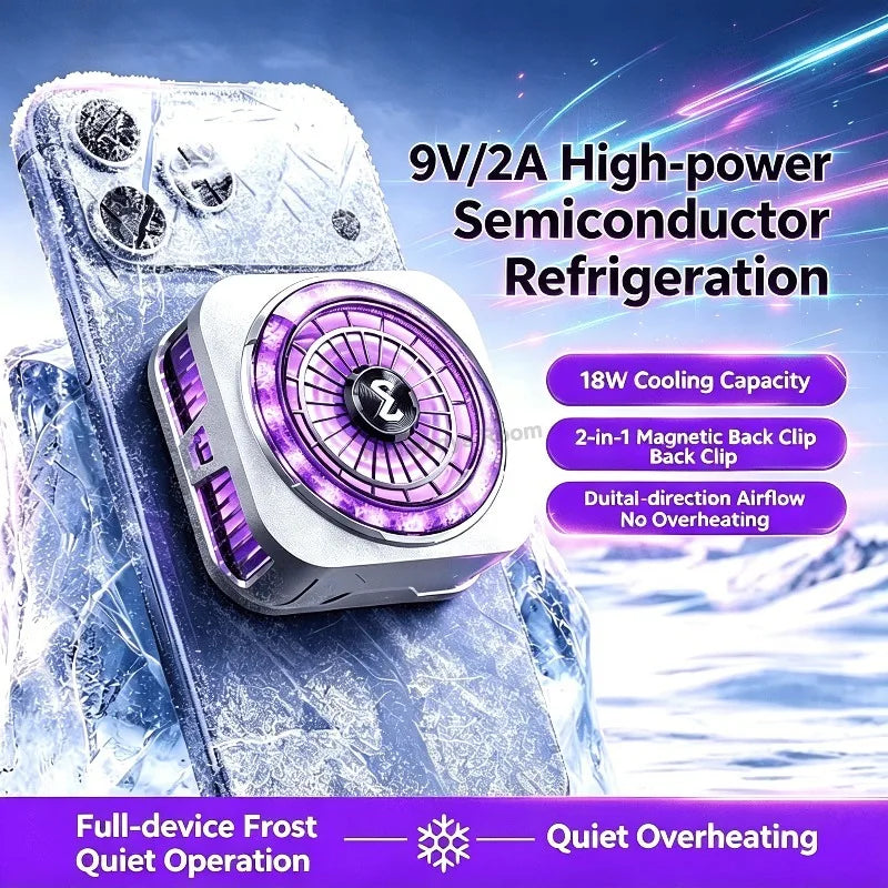 MEMO CX21 Phone Cooler 9V/2A Semiconductor Cooling Fan