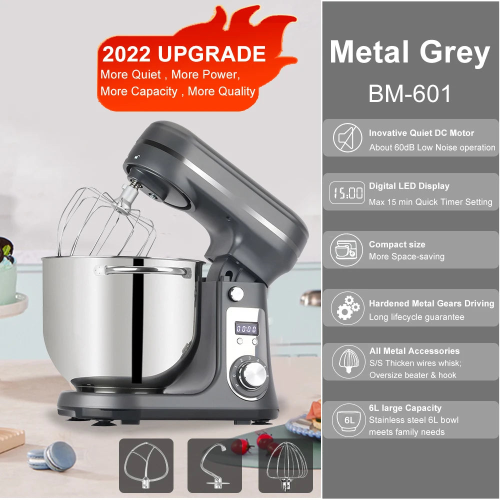 BioloMix Batidora Amasadora 6L