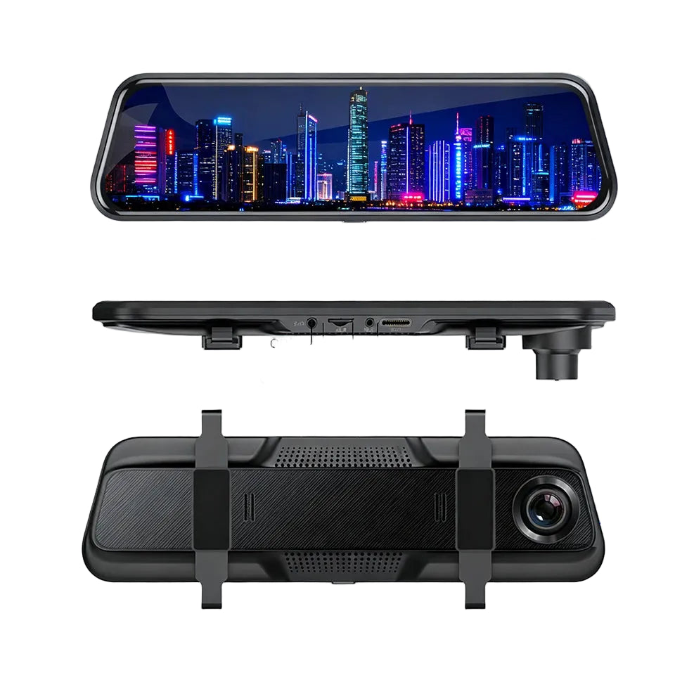 Dash Cam Acceo 4K Espejo Wireless CarPlay Android Auto