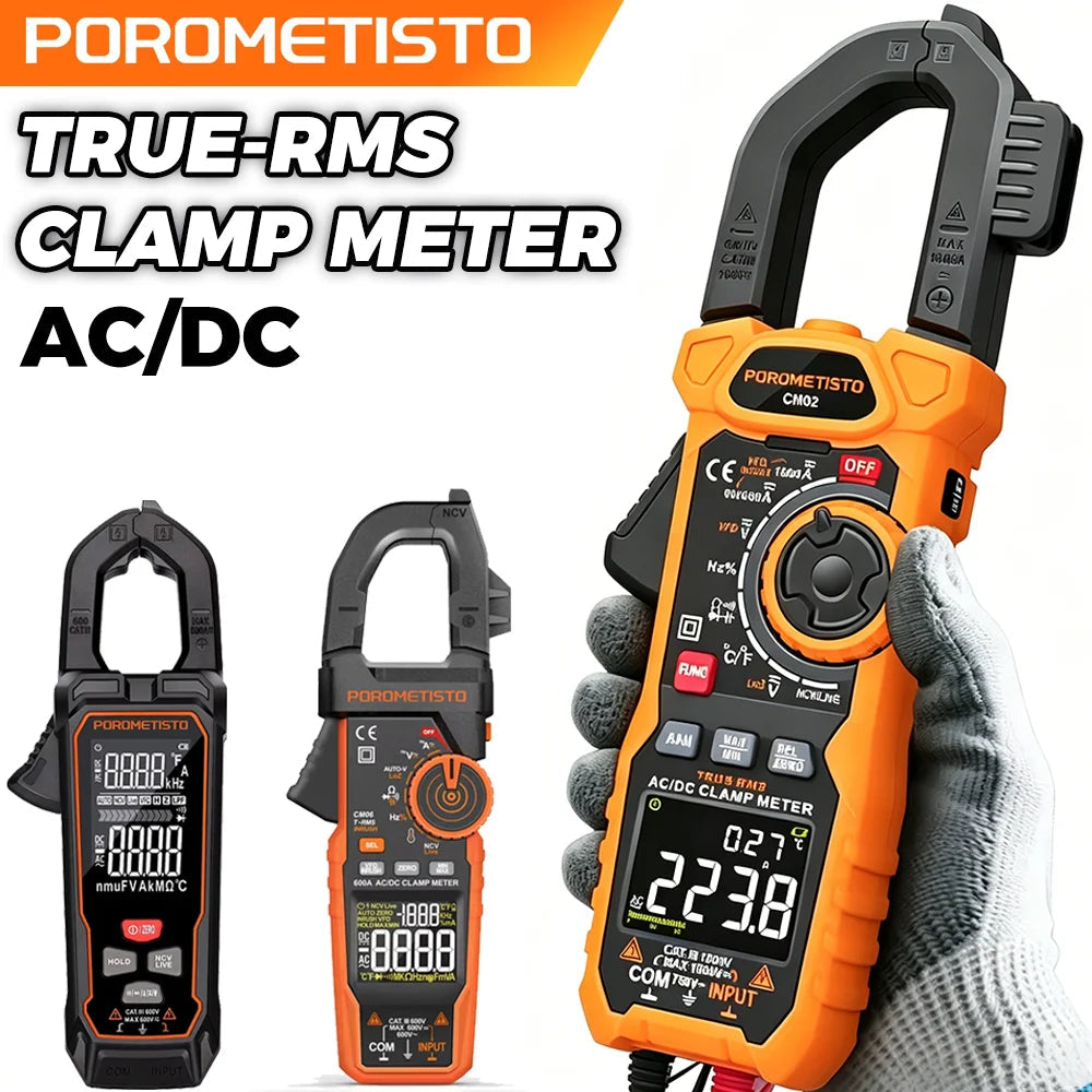 True RMS Digital Clamp Meter