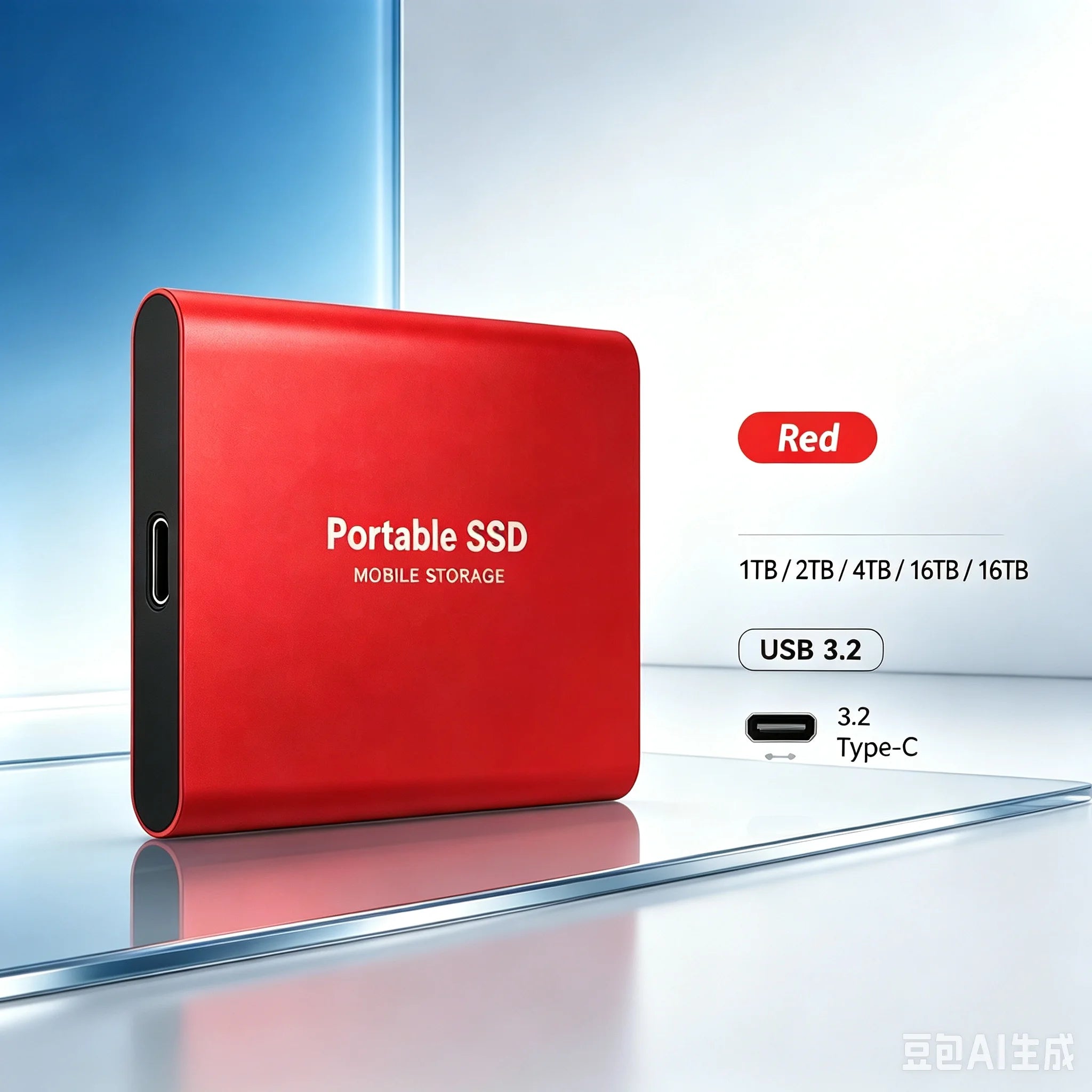 Disco duro 6TB Portable SSD Mini Size