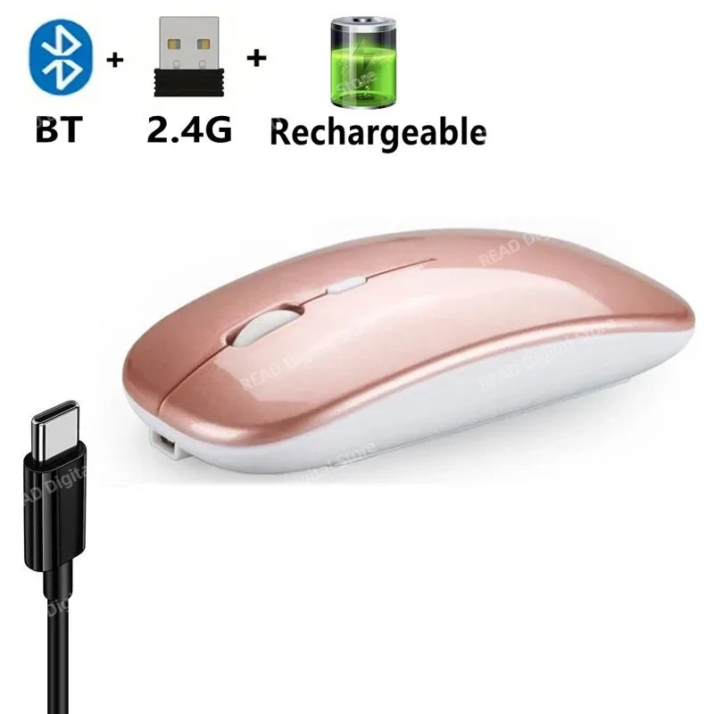 Mouse Wireless Mouse Bluetooth-Compatible Gaming